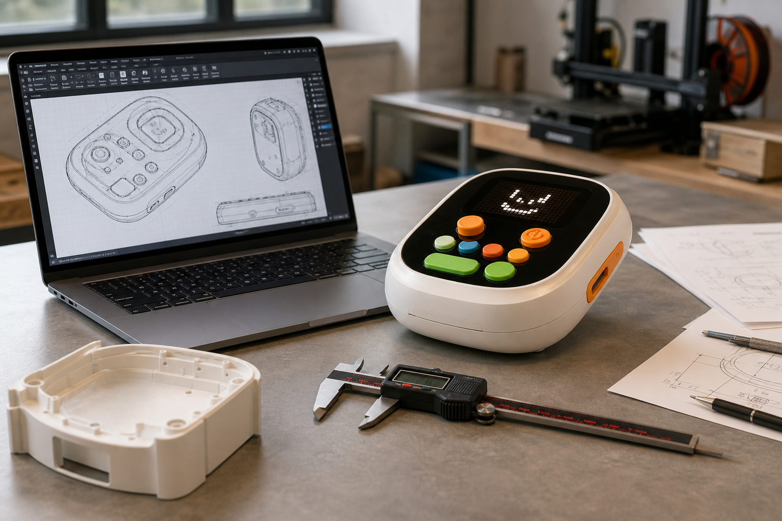 کمک در نمونه‌سازی (Prototype)